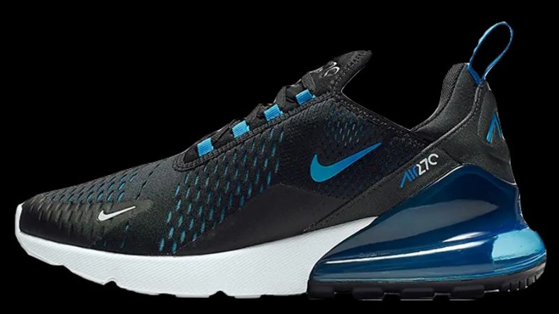Nike Air Max 270 Marathon Férfi Futó Fekete / Fotó Kék