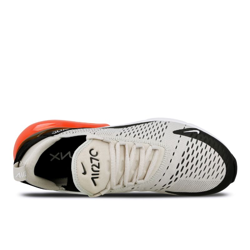 Nike Air Max 270 Marathon Férfi Futó Fekete / Light Bone-hot Punch-fehér