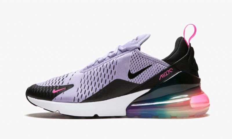 Nike Air Max 270 Maraton Férfi / Női Futó Lila Hajnalban / Fekete-rózsaszín Robbanás