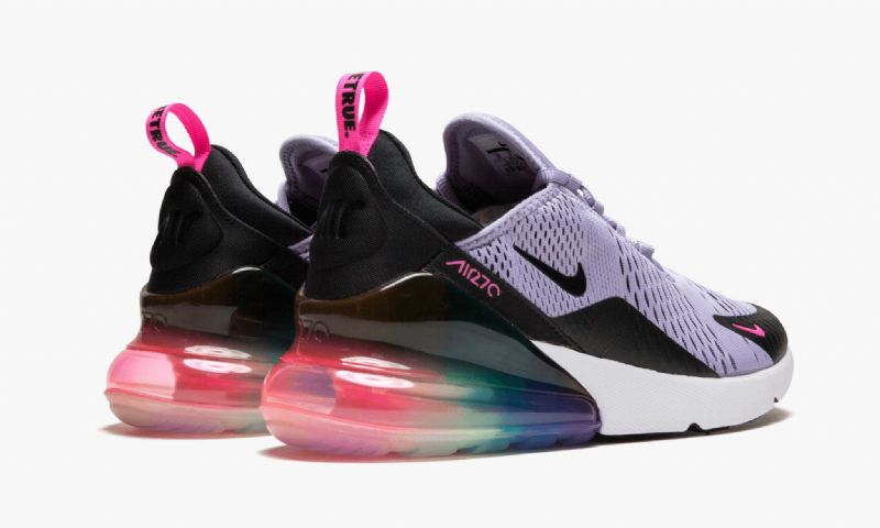 Nike Air Max 270 Maraton Férfi / Női Futó Lila Hajnalban / Fekete-rózsaszín Robbanás