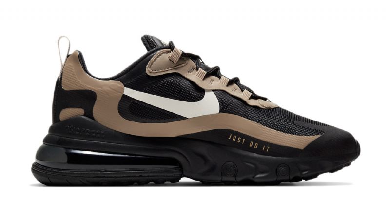 Nike Air Max 270 React Barna Fekete Férfi Futó