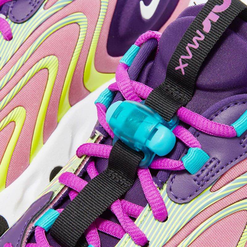 Nike Air Max 270 React Eng Női Run Padlizsán Flamingó Lila