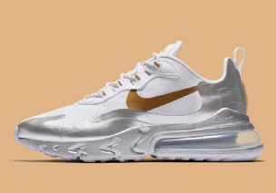 Nike Air Max 270 React Férfi Futó Fehér