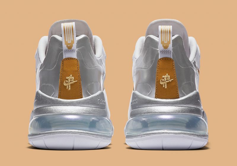 Nike Air Max 270 React Férfi Futó Fehér