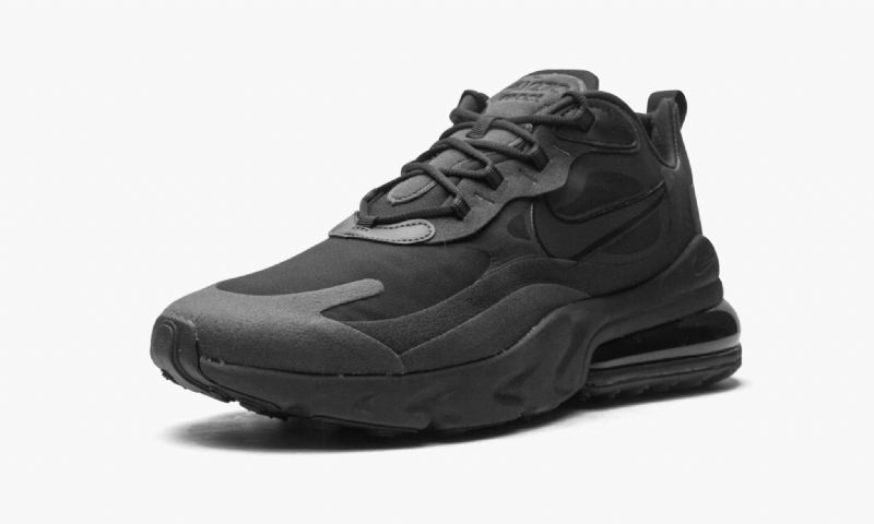 Nike Air Max 270 React Férfi Futó Hármas Fekete