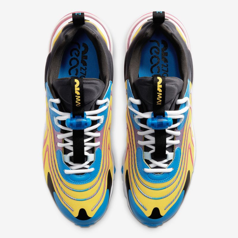 Nike Air Max 270 React Férfi Futó Lézerkék / Fehér-antracit