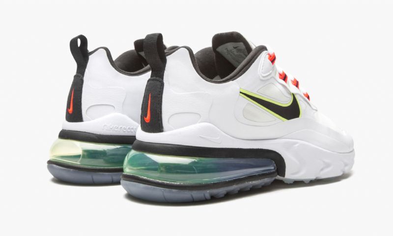 Nike Air Max 270 React Férfi / Női Futó Fehér / Gran Aura / Bright Crims