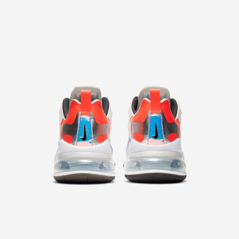 Nike Air Max 270 React Férfi/női Futó Fehér Iriscent