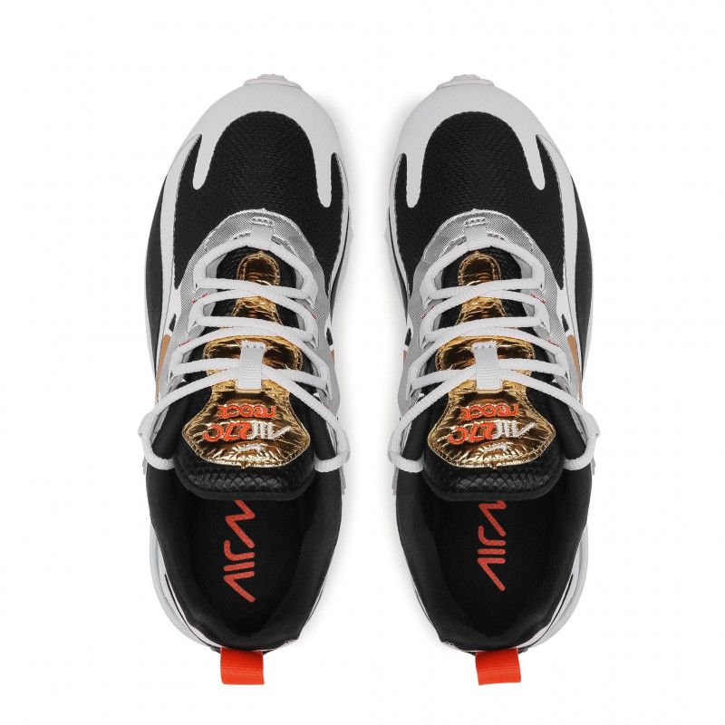 Nike Air Max 270 React Férfi / Női Futó Nagy Szürke / Metál Arany-fekete