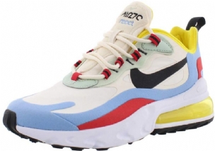 Nike Air Max 270 React Férfi / Női Futó Phantom / Fekete-világoskék-egyetem Vörös