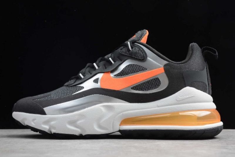 Nike Air Max 270 React Férfi Running Fekete / Total Narancs