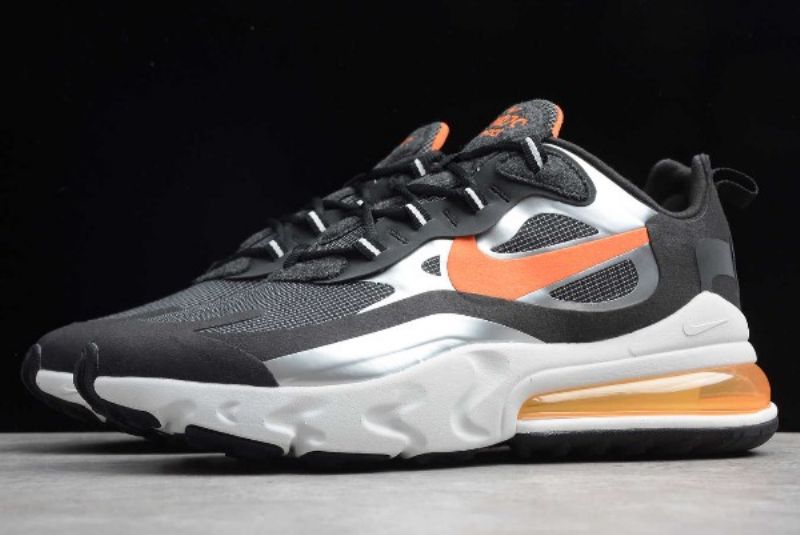 Nike Air Max 270 React Férfi Running Fekete / Total Narancs