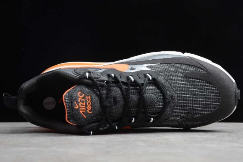 Nike Air Max 270 React Férfi Running Fekete / Total Narancs