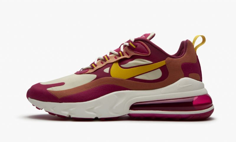 Nike Air Max 270 React Férfi Running Noble Piros / Dark Sulphur