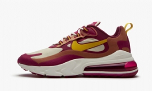 Nike Air Max 270 React Férfi Running Noble Piros / Dark Sulphur