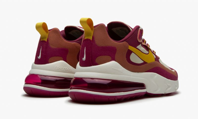 Nike Air Max 270 React Férfi Running Noble Piros / Dark Sulphur