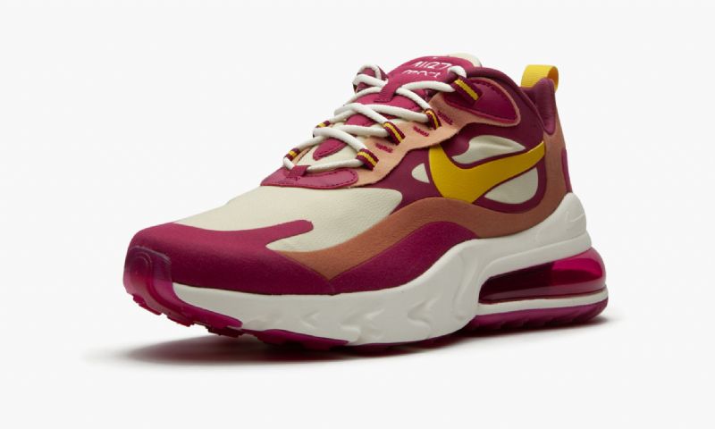 Nike Air Max 270 React Férfi Running Noble Piros / Dark Sulphur