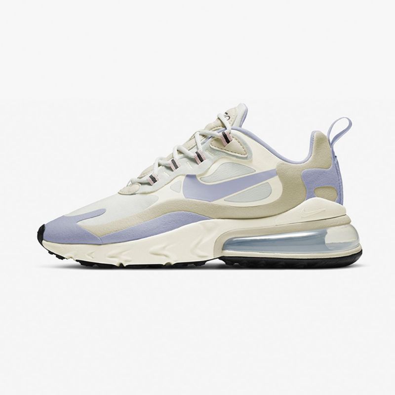 Nike Air Max 270 React Fossil Női Running Summit Fehér / Ghost-fossil-sail