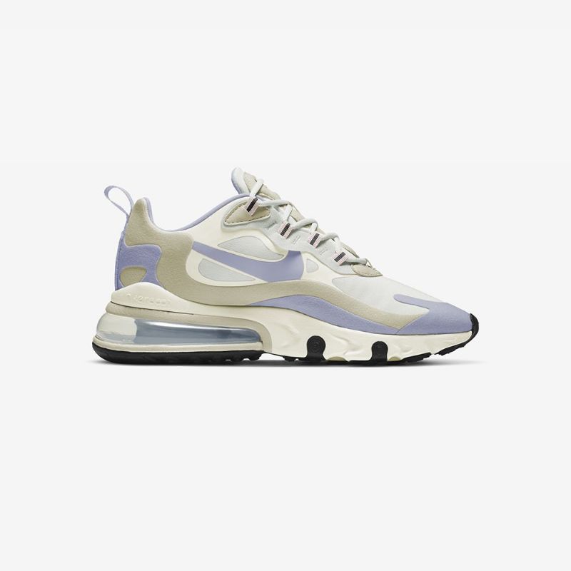 Nike Air Max 270 React Fossil Női Running Summit Fehér / Ghost-fossil-sail