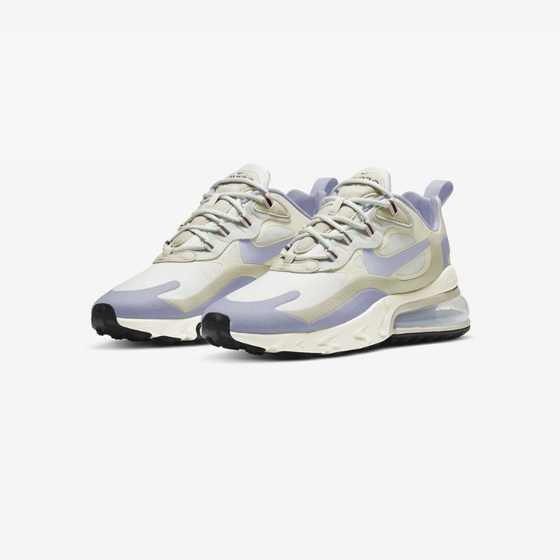 Nike Air Max 270 React Fossil Női Running Summit Fehér / Ghost-fossil-sail