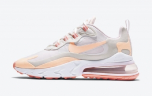 Nike Air Max 270 React Női Futó Fehér/narancs