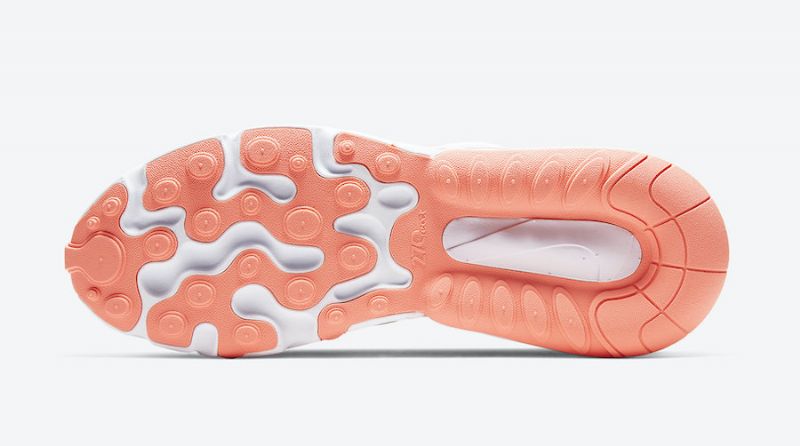 Nike Air Max 270 React Női Futó Fehér/narancs