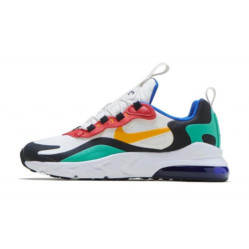 Nike Air Max 270 React Női Futó Phantom / Kinetic Zöld-egyetem Vörös-university Gold