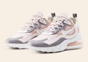 Nike Air Max 270 React Női Futó Szilva Kréta / Kőmályva / Füstös Szürke / Csúcsfehér