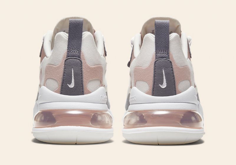 Nike Air Max 270 React Női Futó Szilva Kréta / Kőmályva / Füstös Szürke / Csúcsfehér