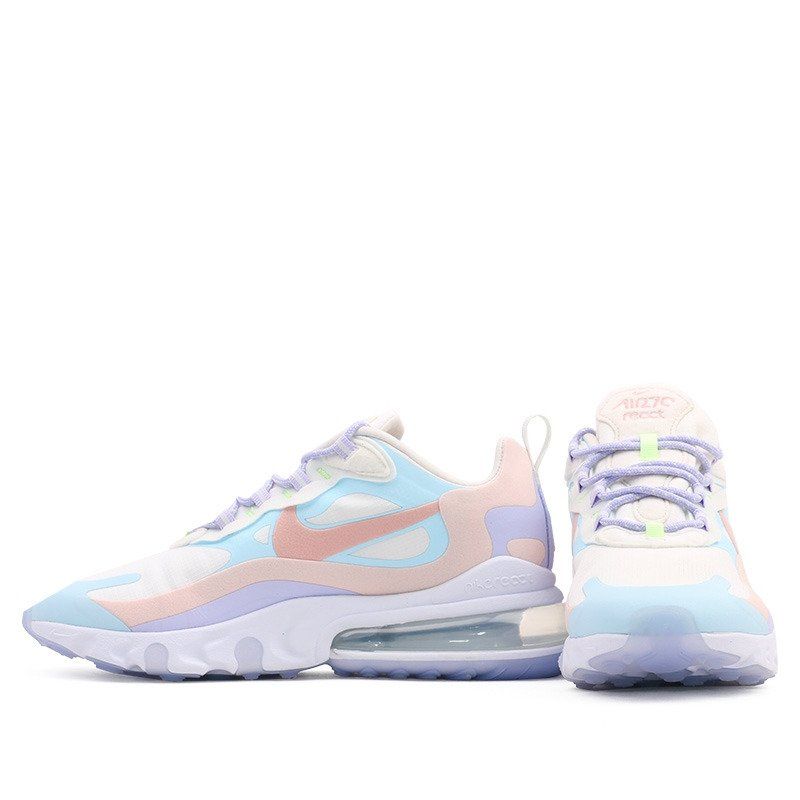 Nike Air Max 270 React Női Futóvitorla / Coral Stardust-fehér
