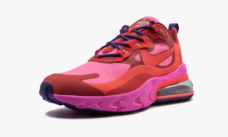 Nike Air Max 270 React Női Running Mystic Piros / Rózsaszín Blast / Habanero / Bright Crimson
