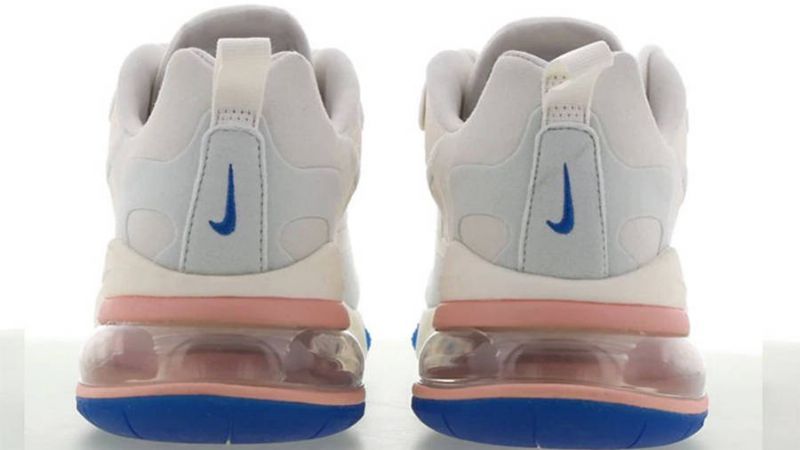 Nike Air Max 270 React Női Running Summit Fehér / Ghost Aqua-phantom