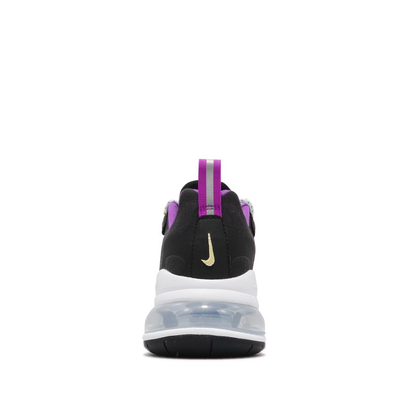 Nike Air Max 270 React See Férfi Futó Fekete / Élénk Lila / Fehér