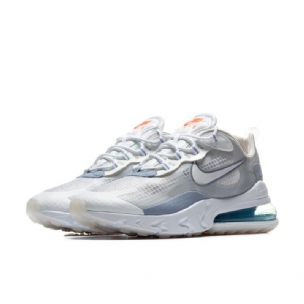 Nike Air Max 270 React See Férfi Run Fehér / Fehér-pure Platinum-indigo Mist