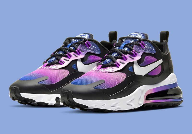 Nike Air Max 270 React See Női Futó Hiperkék/fehér