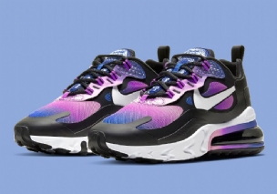 Nike Air Max 270 React See Női Futó Hiperkék/fehér