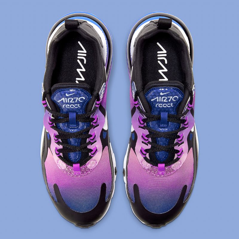 Nike Air Max 270 React See Női Futó Hiperkék/fehér