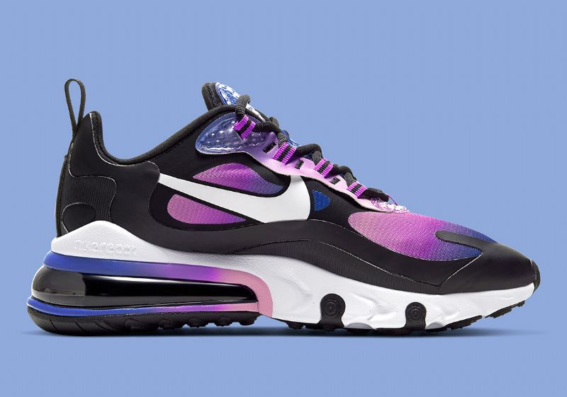 Nike Air Max 270 React See Női Futó Hiperkék/fehér