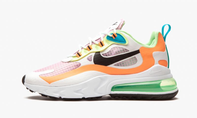 Nike Air Max 270 React See Női Run Light Arctic Rózsaszín/narancs Pulse