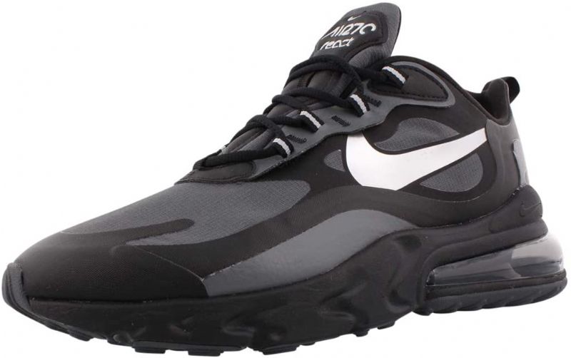 Nike Air Max 270 React Wtr Férfi Futó Fekete / Sötétszürke / Fémezüst