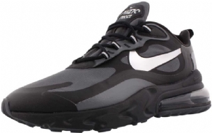 Nike Air Max 270 React Wtr Férfi Futó Fekete / Sötétszürke / Fémezüst
