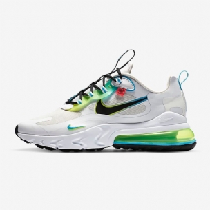 Nike Air Max 270 React Ww Férfi Futó Fehér/fekete/zöld