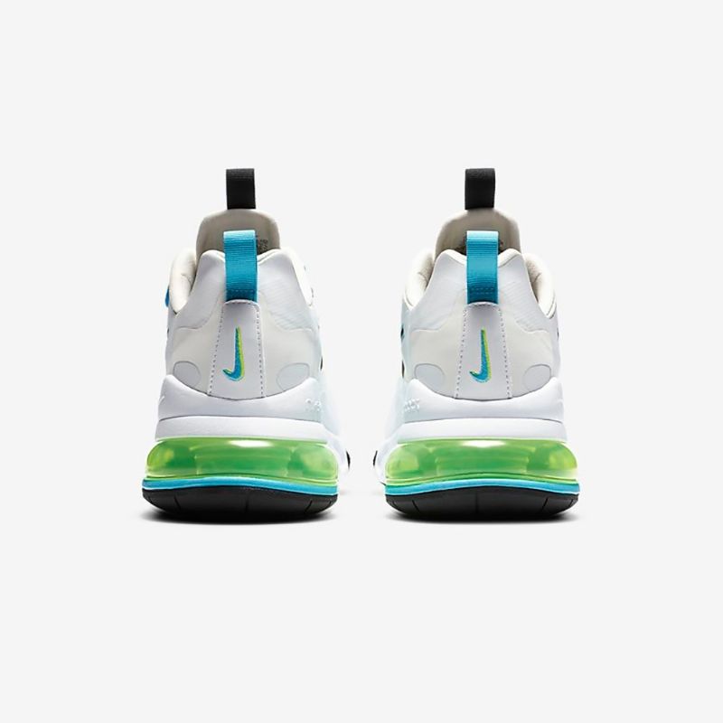 Nike Air Max 270 React Ww Férfi Futó Fehér/fekete/zöld