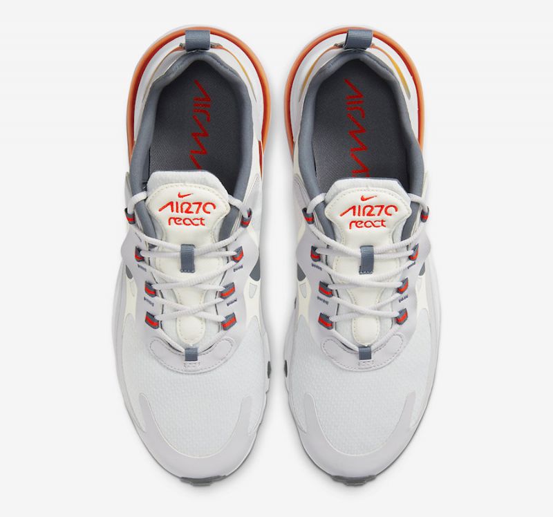 Nike Air Max 270 See Férfi / Női Running Summit Fehér / Mellszürke-füstszürke-metál Arany