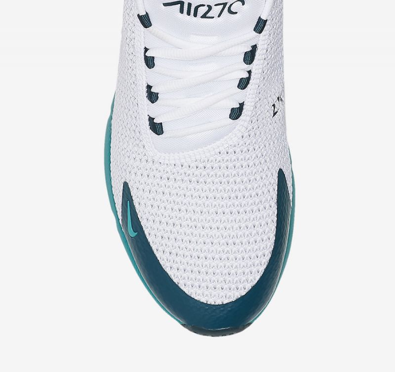 Nike Air Max 270 Spirit Teal Férfi / Női Futó Fehér / Teal-nightshade