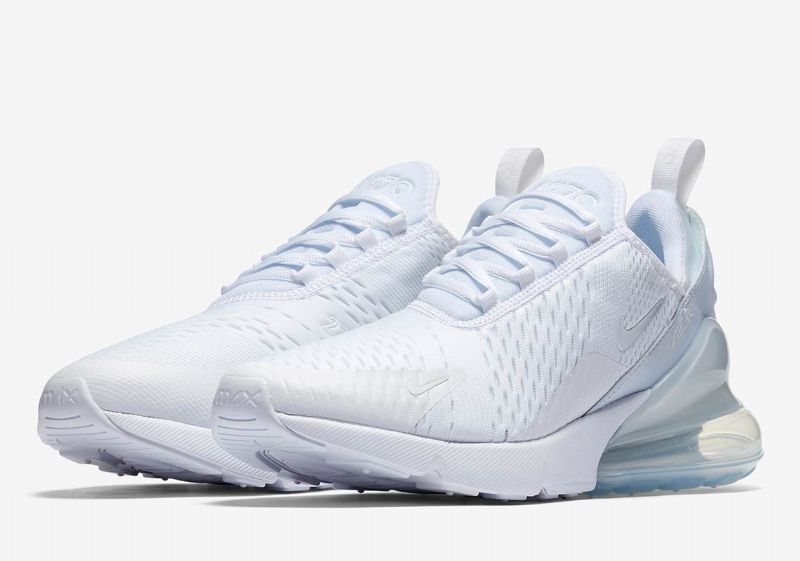 Nike Air Max 270 Tripla Fehér Női Futó / Fehér-fehér
