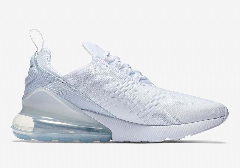 Nike Air Max 270 Tripla Fehér Női Futó / Fehér-fehér