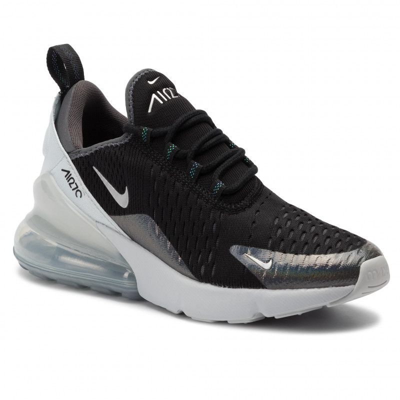 Nike Air Max 270 Y2k Férfi / Női Futó Fekete / Metál Ezüst-sötétszürke