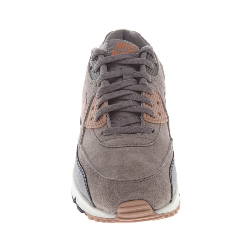 Nike Air Max 90 Bőr Női Alkalmi Vas / Fémes Vörös Bronz-drk Strm-vitorla
