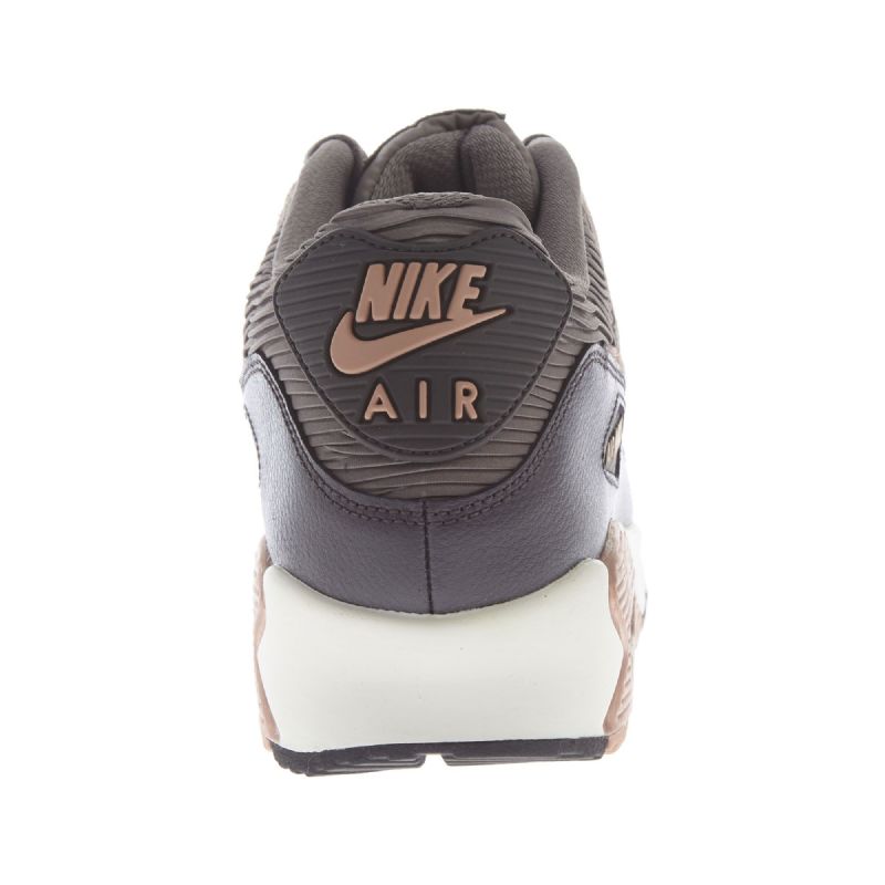 Nike Air Max 90 Bőr Női Alkalmi Vas / Fémes Vörös Bronz-drk Strm-vitorla